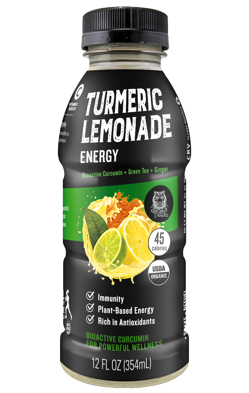 Golden Tiger Turmeric Lemonade Energy