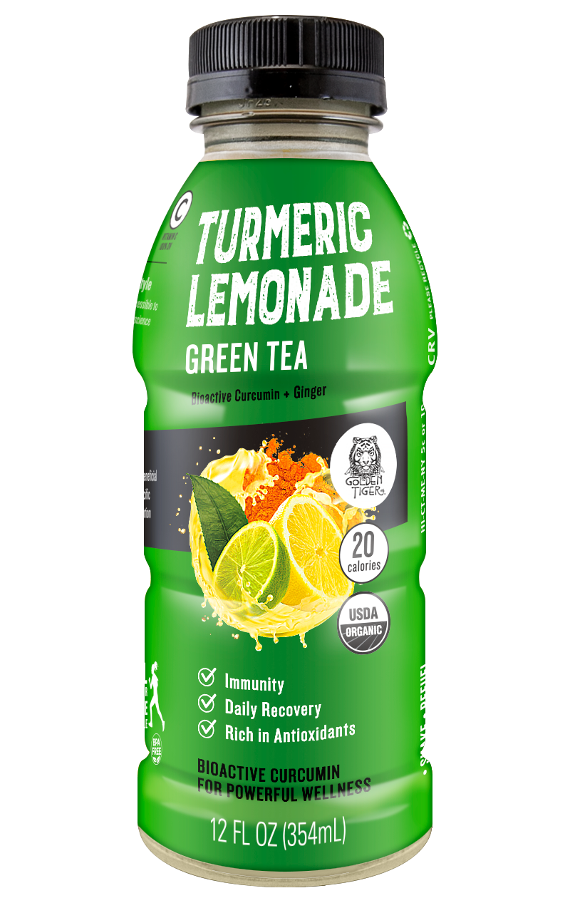 Golden Tiger Turmeric Lemonade - Green Tea